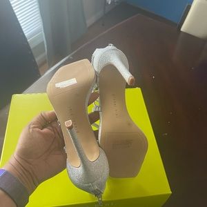 Silver Gianni Bernini shoes